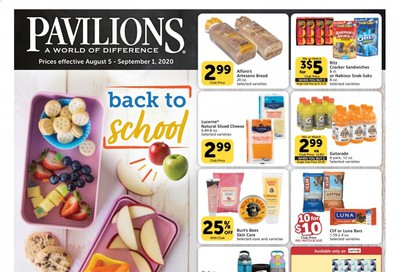 Pavilions Weekly Ad August 5 to September 1