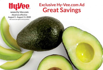 Hy-Vee (IA, IL, KS, MN, MO, NE, SD, WI) Weekly Ad August 5 to August 11