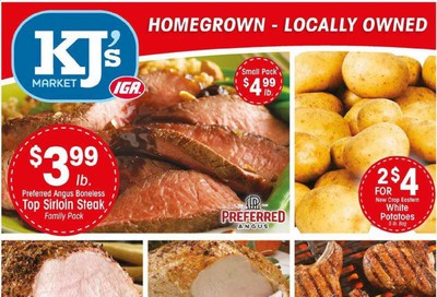 KJ´s Market Weekly Ad August 5 to August 11