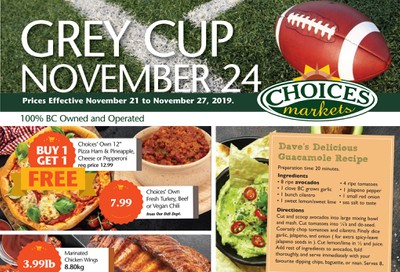 Choices Market Flyer November 21 to 27