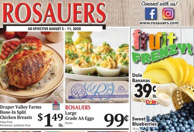 Rosauers Weekly Ad August 5 to August 11