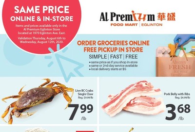 Al Premium Food Mart (Eglinton Ave.) Flyer August 6 to 12