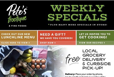 Pete's Fine Foods Flyer August 6 to 12