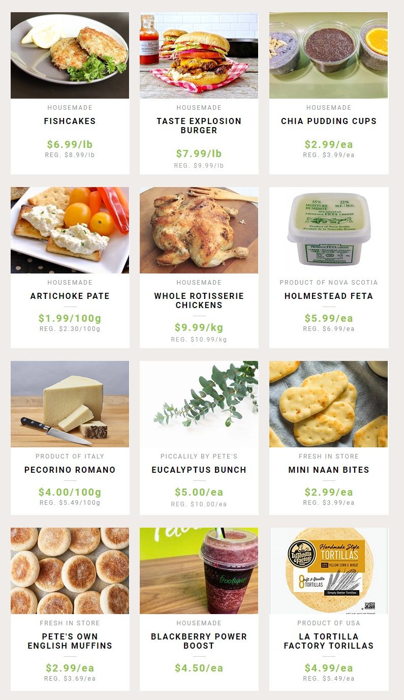 Pete's Fine Foods Flyer August 6 to 12