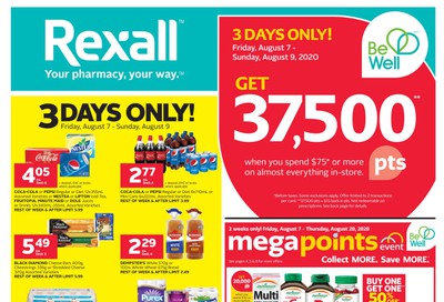 Rexall (AB) Flyer August 7 to 20