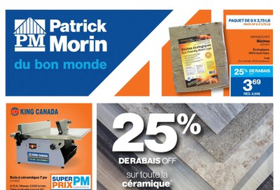 Patrick Morin Flyer August 6 to 12