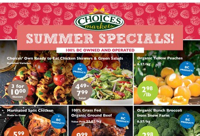 Choices Market Flyer August 6 to 12