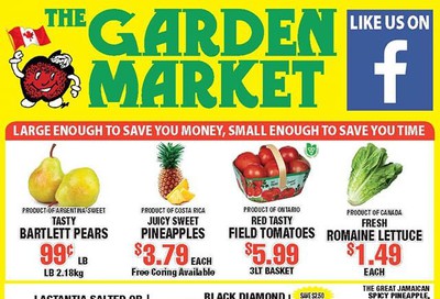 The Garden Market Flyer August 7 to 13