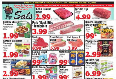 Sal's Grocery Flyer August 7 to 13