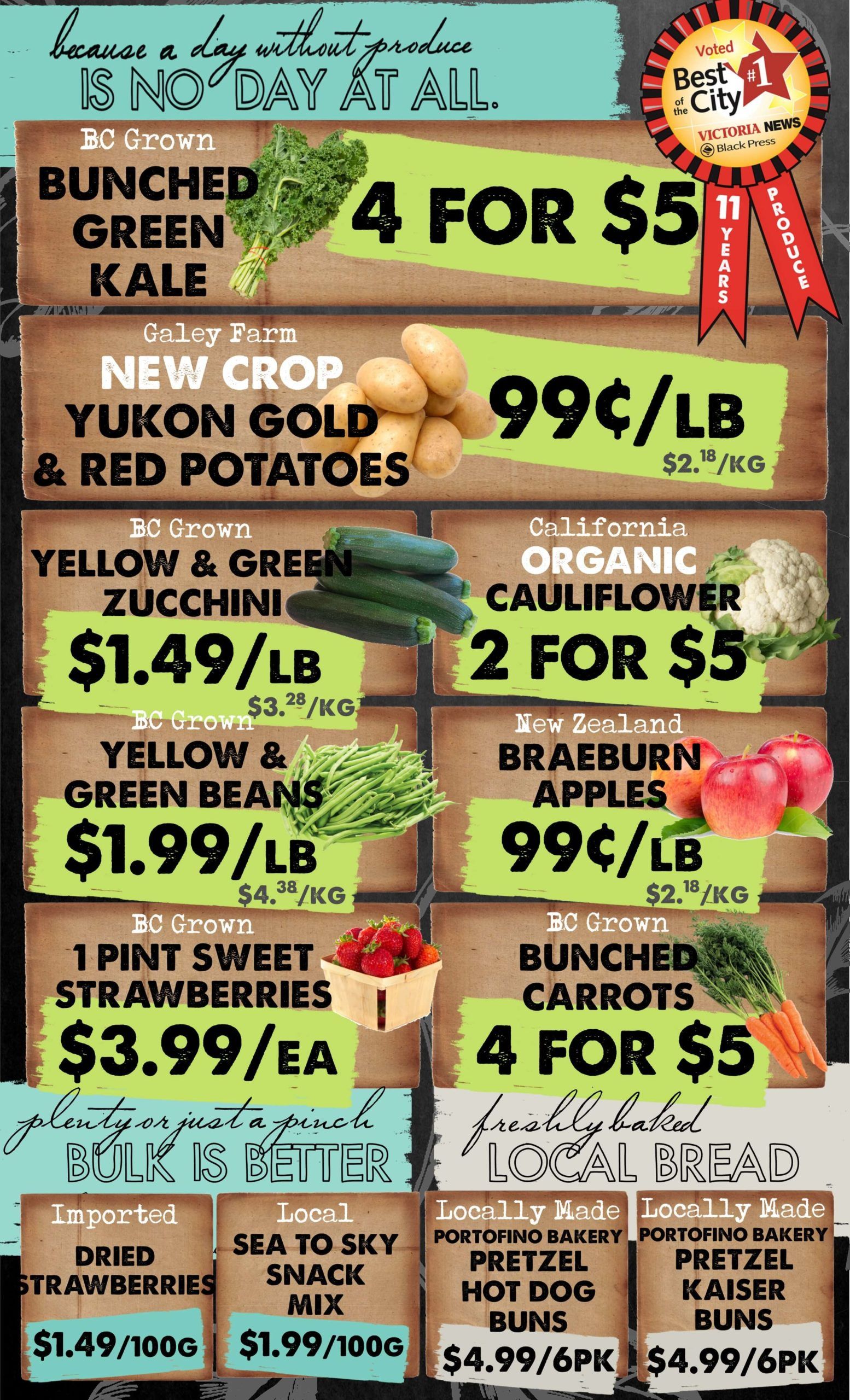 The Root Cellar Flyer August 6 to 12