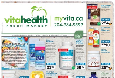 Vita Health Fresh Market Flyer August 7 to 23