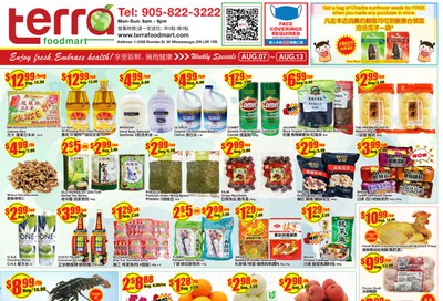 Terra Foodmart Flyer August 7 to 13