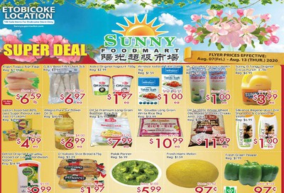 Sunny Foodmart (Etobicoke) Flyer August 7 to 13