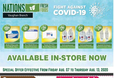 Nations Fresh Foods (Vaughan) Flyer August 7 to 13