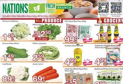 Nations Fresh Foods (Hamilton) Flyer August 7 to 13