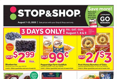 Stop & Shop (CT) Weekly Ad August 7 to August 13