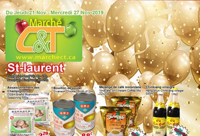 Marche C&T (St. Laurent) Flyer November 21 to 27