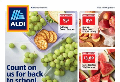 ALDI (AL, GA, IL, MO, NC, SC, TN) Weekly Ad August 5 to August 11