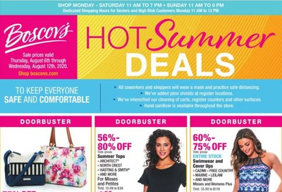 Boscov's Weekly Ad August 6 to August 12