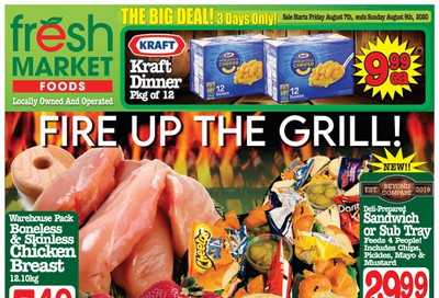 Fresh Market Foods Flyer August 7 to 13