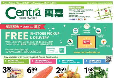 Centra Foods (Aurora) Flyer August 7 to 13