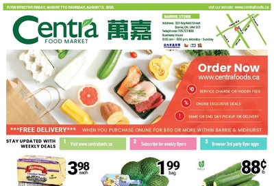 Centra Foods (Barrie) Flyer August 7 to 13