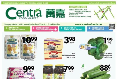 Centra Foods (North York) Flyer August 7 to 13