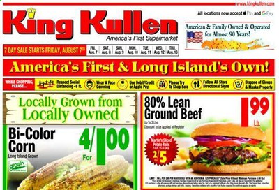 King Kullen Weekly Ad August 7 to August 13