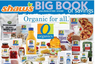 Shaw’s Weekly Ad August 7 to September 10