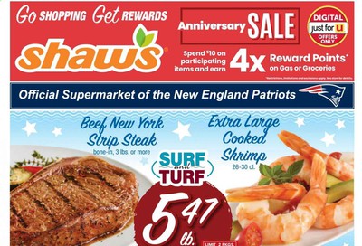 Shaw’s Weekly Ad August 7 to August 13