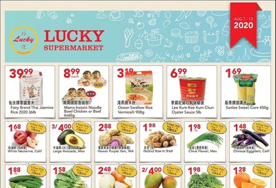 Lucky Supermarket (Calgary) Flyer August 7 to 13