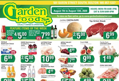Garden Foods Flyer August 7 to 13