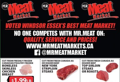 M.R. Meat Market Flyer August 8 to 15