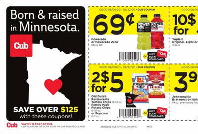 Cub Foods Weekly Ad August 9 to August 22