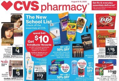 CVS Pharmacy Weekly Ad August 9 to August 15