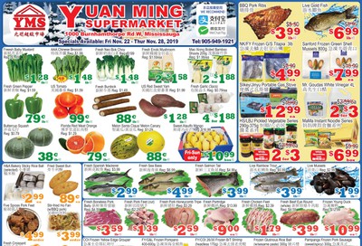 Yuan Ming Supermarket Flyer November 22 to 28