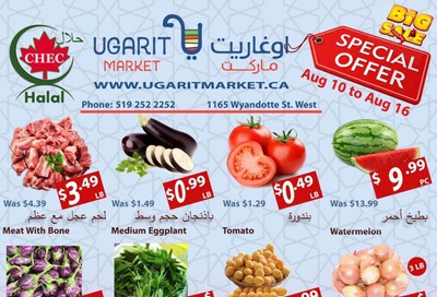 Ugarit Market Flyer August 10 to 16