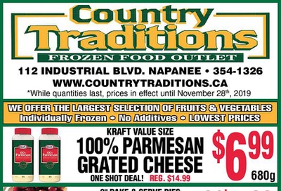Country Traditions Flyer November 21 to 28