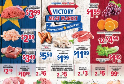 Victory Meat Market Flyer August 11 to 15
