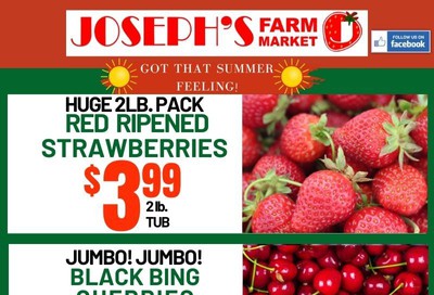 Joseph's Farm Market Flyer August 12 to 17