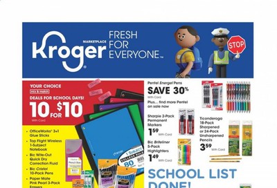 Kroger Weekly Ad August 12 to August 18