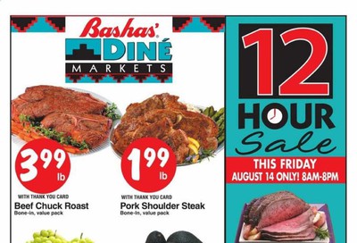 Bashas (AZ, NM) Weekly Ad August 12 to August 18