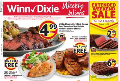 Winn Dixie (GA) Weekly Ad August 12 to August 18