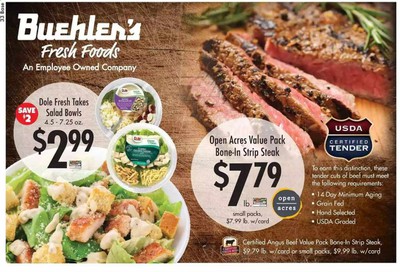 Buehler's Weekly Ad August 12 to August 18