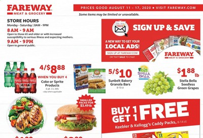 Fareway Weekly Ad August 11 to August 17