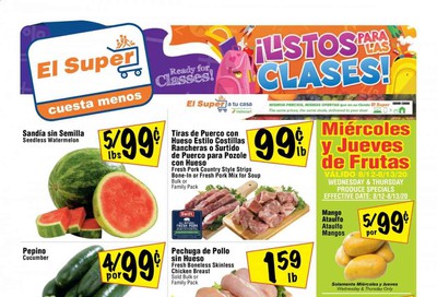 El Super Weekly Ad August 12 to August 18