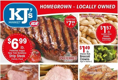 KJ´s Market Weekly Ad August 12 to August 18