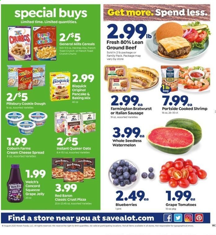 Save a Lot Weekly Ad August 12 to August 18