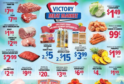 Victory Meat Market Flyer September 10 to 14