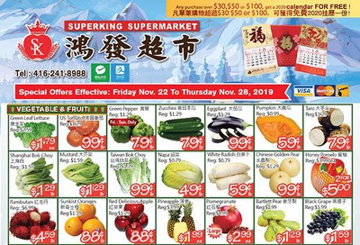 Superking Supermarket (North York) Flyer November 22 to 28